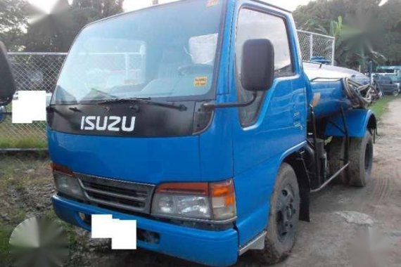 Isuzu Elf Water Tanker and Isuzu Elf Manlift