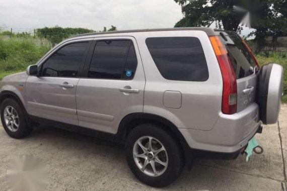 2002 Honda CRV 2.0 AT Silver For Sale