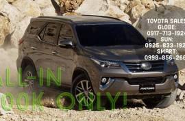 2017 Brand New Toyota Fortuner All in Lowest Net