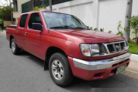 Nissan Frontier 1999 truck red for sale 