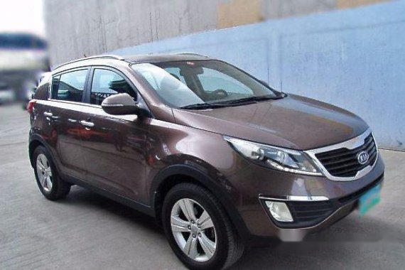 Kia Sportage 2012 hatchback brown for sale 