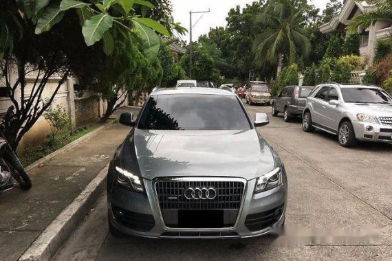 Audi Q5 2011 SUV silver for sale 