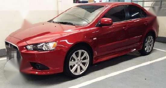 2015 Mitsubishi Lancer Matic Red For Sale