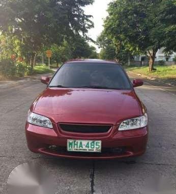 Honda Accord 1999 AT Red Sedan For Sale