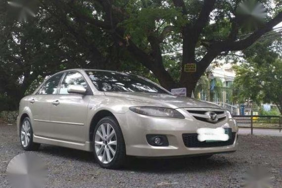 Mazda 6 2007 2.3 AT Beige Sedan For Sale