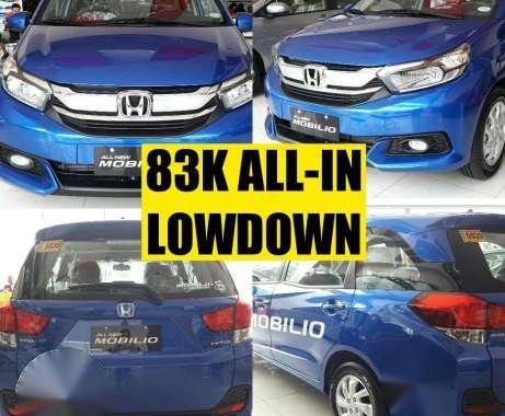 New 2017 Honda All Types Units All in Promo 