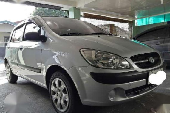 2010 Hyundai Getz 1.1L MT Silver For Sale