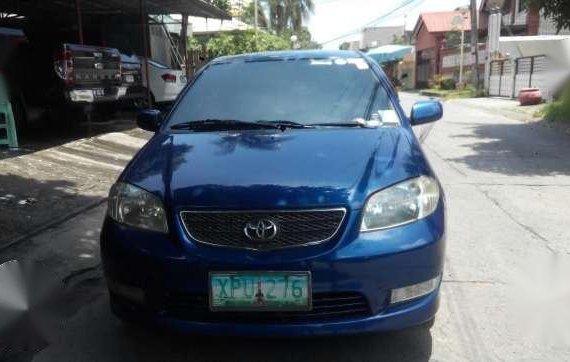 2004 Toyota Vios E 1.3 MT Blue For Sale