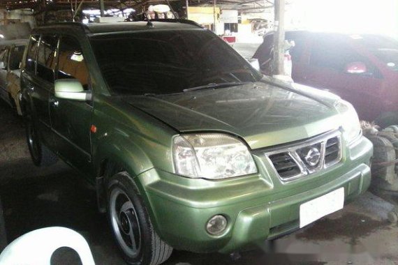 Nissan X-Trail 2006 SUV green for sale 