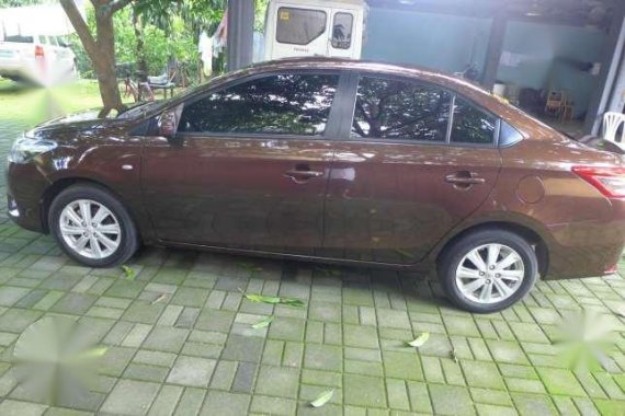 Toyota Vios E Automatic 2016 Brown For Sale