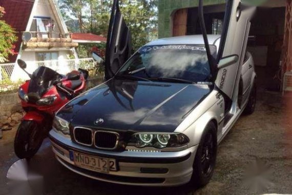 2001 BMW 316i Lambo Doors MT Silver For Sale