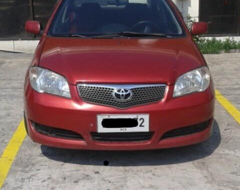 Toyota Vios 2005 Gasoline Manual Red