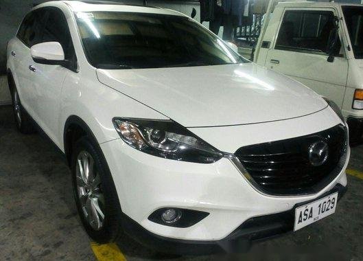 Mazda CX-9 2015 white SUV for sale 