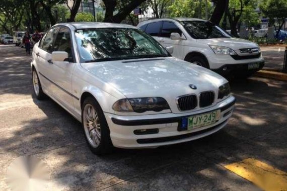 BMW E46 318i 1999 AT White Sedan For Sale