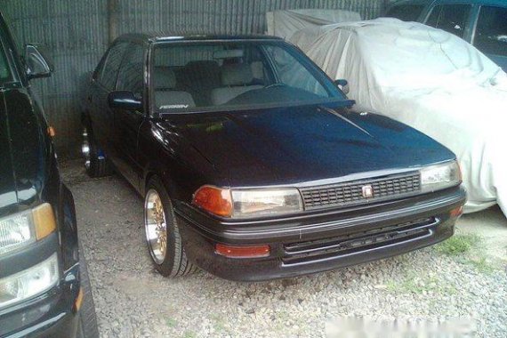 Toyota Corolla 1992 sedan black for sale 