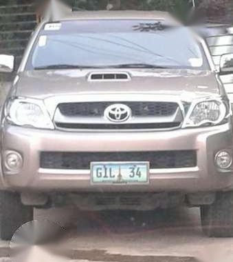 2011 Toyota Hilux 4x4 Manual for sale
