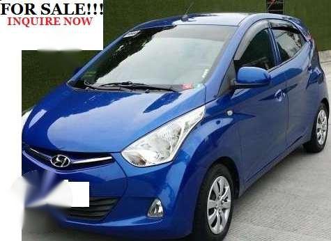 For sale Hyundai Eon MT Blue 2015 