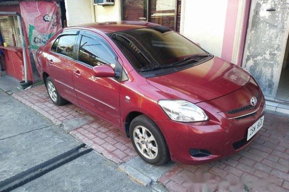 Toyota Vios 2009 Red for sale