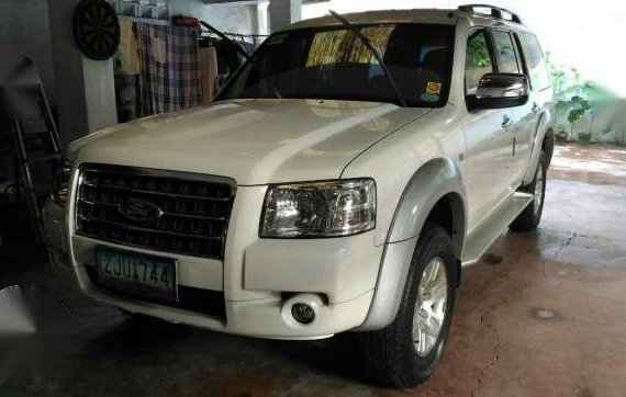 2007 Ford Everest 4x2 TDIC AT White For Sale