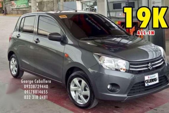 2017 Suzuki Celerio only 19K Downpayment