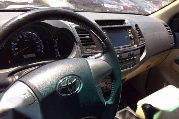 2014 Toyota Fortuner 4x2 G - Diesel