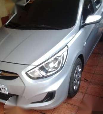 2016 Hyundai Accent AT Silver Sedan For sale