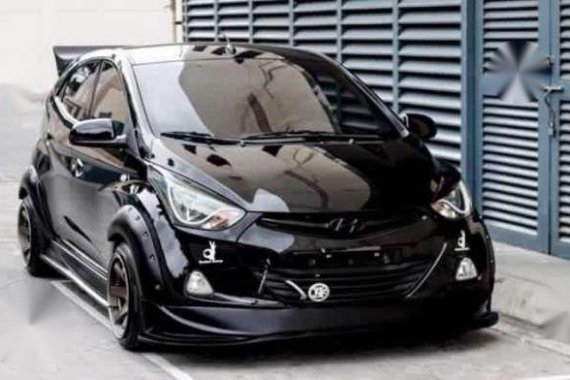 Hyundai Eon Rocket Bunny 2014 MT Black For Sale