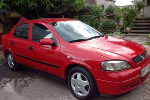 Rush Sedan car Mannual Opel astra 2001 new registered april 20 2018