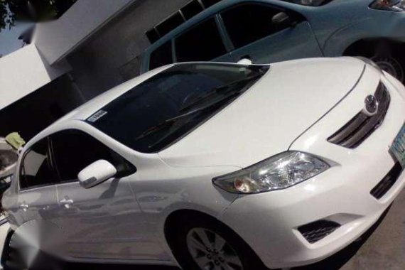 2009 Altis Corolla White Manual toyota
