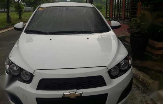 Chevrolet Sonic 2015 1.4 MT White For Sale