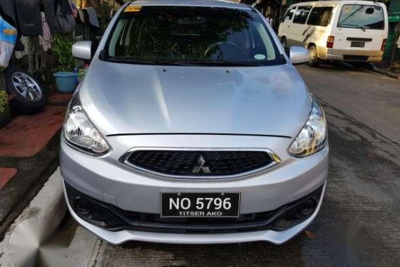 2016 Mitsubishi Mirage Glx MT Silver For Sale
