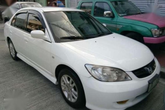 Honda Civic 2004 VTI AT White Sedan For Sale