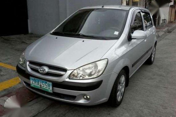2008 Hyundai Getz 1.4 AT Silver For Sale