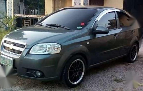 Chevrolete Aveo 2007 AT Gray Sedan For Sale