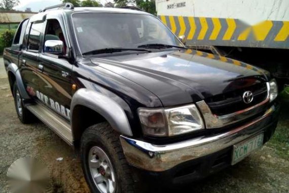 Toyota Hilux SR5 4x4 2002 MT Black For Sale