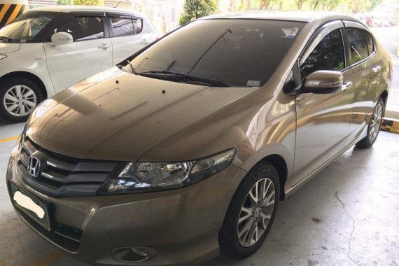 HONDA CITY 2009 sedan gold for sale 