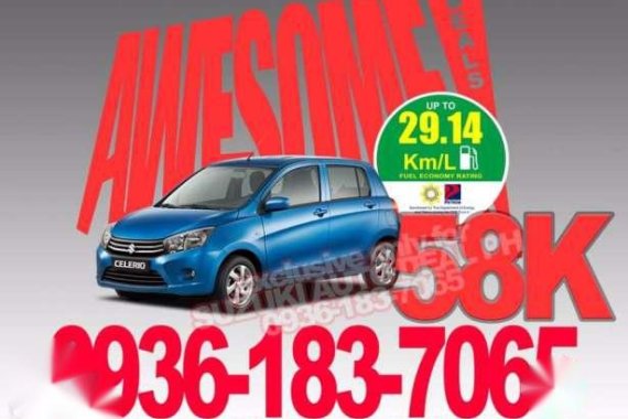 2017 Suzuki Celerio. Ciaz. Ertiga. Alto. Jimny Low Down Monthly Promo
