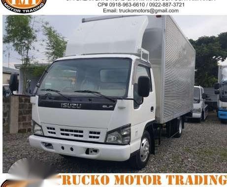 Isuzu Elf NPR Aluminum Closed Van 14ft with Lifter Canter dropside