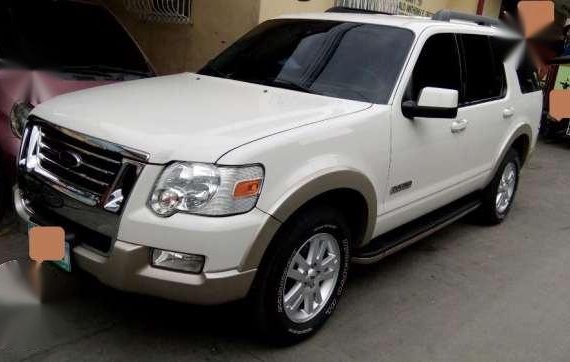 Ford Explorer Automatic 2009 White For Sale