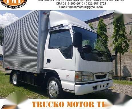 Isuzu Elf Aluminum Van 10ft Isuzu Canter dropside cargo