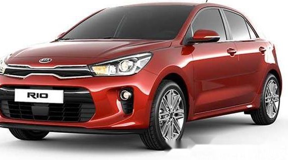 Kia Rio Lx 2017 red for sale 