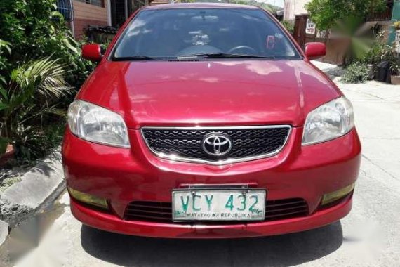 FUEL EFFICIENT Toyota Vios 2004 FOR SALE