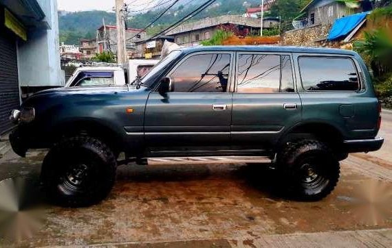 Lifted Toyota Land cruiser Landcruiser VX80 JX80 LC80 Manual 4x4