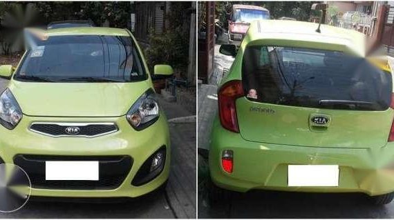 Kia Picanto 2014 Lime Green AT HB For Sale