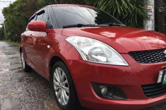 Suzuki Swift 2013 1.4 AT Red HB For Sale