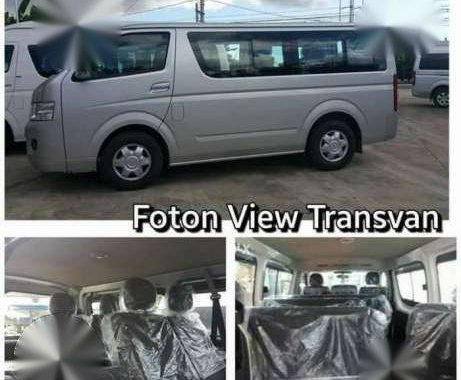 BRAND NEW Foton View Transvan FOR SALE