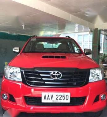 2014 Toyota Hilux G Automatic Red For Sale