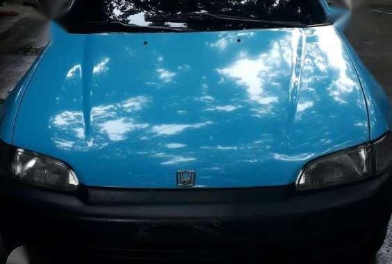 Honda Civic Hatchback EG 1995 MT Blue For Sale