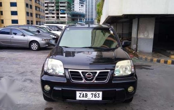 Nissan X-trail 2005 AT Black SUV For Sale