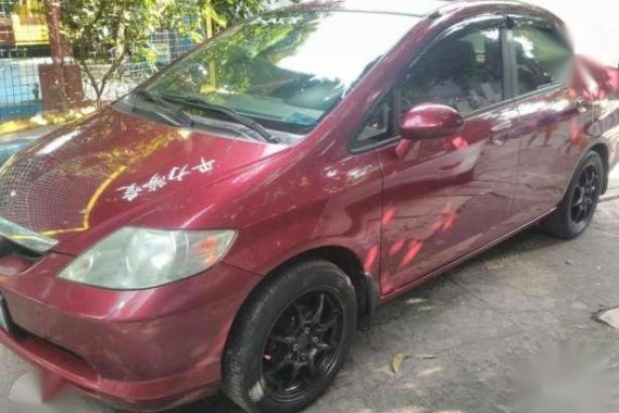 Honda City iDSi 1.3 2004 Manual Red For Sale